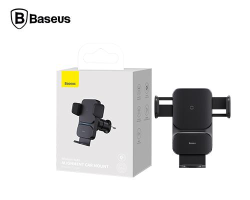 【Baseus】自動對位車載支架無線充15W
